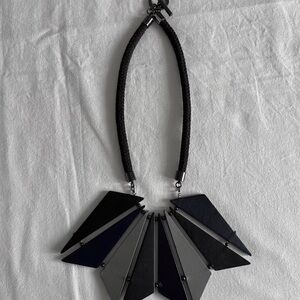 GIORGIO ARMANI Geometric Necklace 2000s